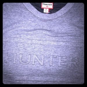 Hunter for Target mens tshirt  gray size M